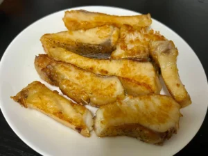 Braised Fish Belly with Fried Tofu Sticks
