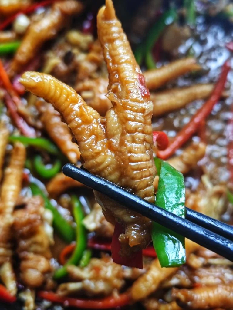 Spicy Stir-fried Chicken Feet — You Have to Try This!