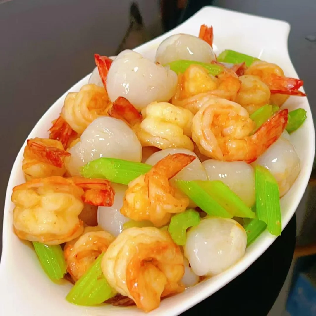 Lychee Shrimp Balls