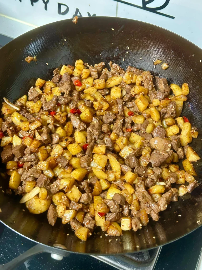Cumin Beef with Potatoes