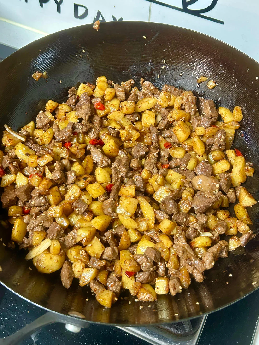Cumin Beef with Potatoes