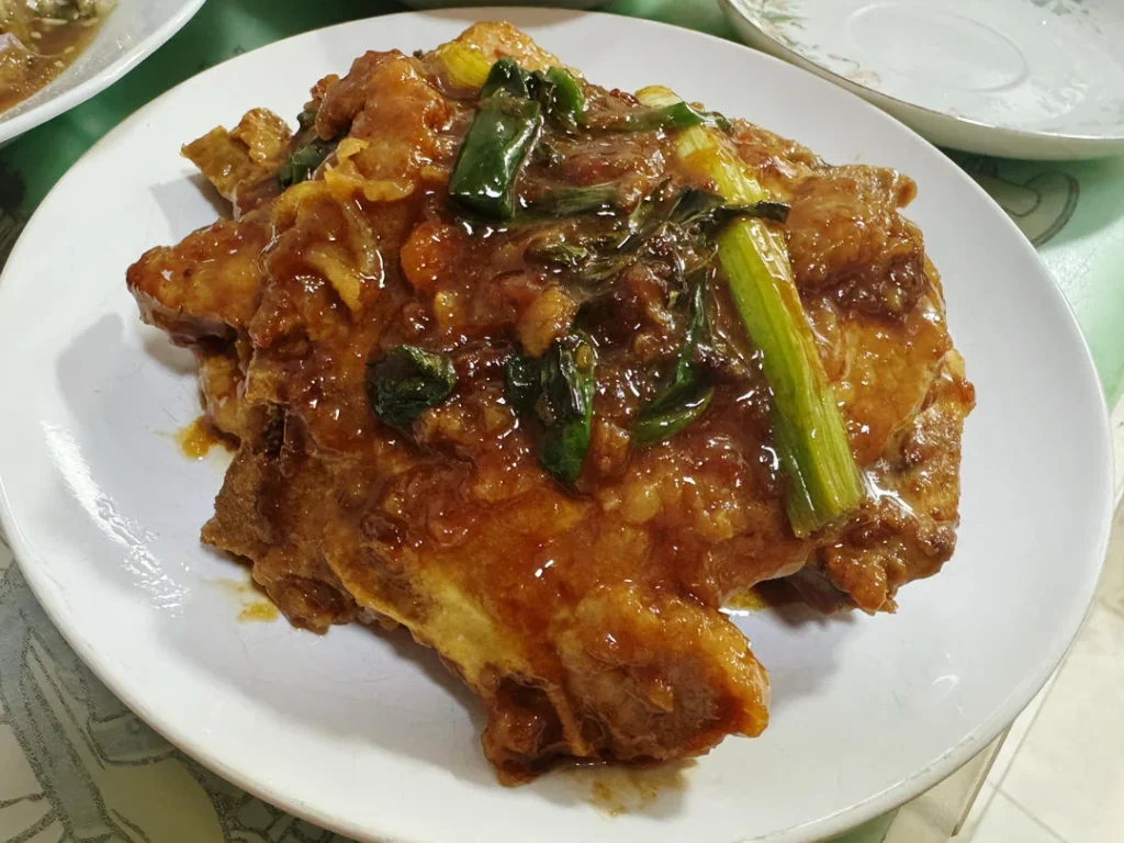 Shanghai-Style Braised Pork Chops with Scallions (Low-Fat / Low-Sugar)