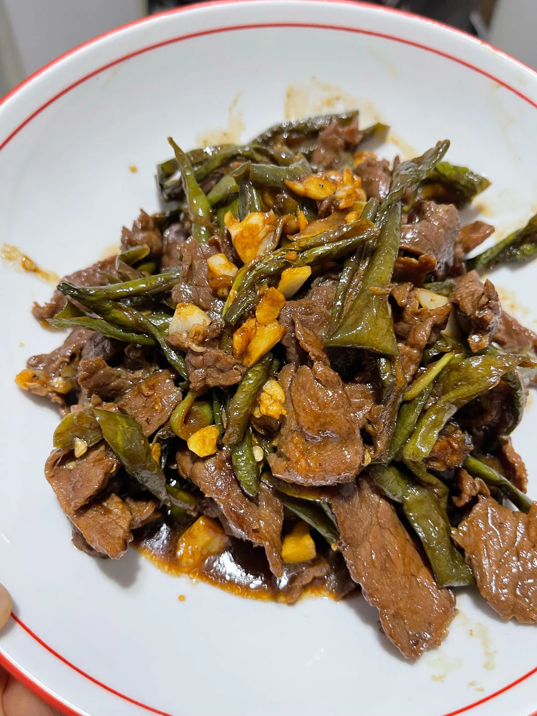 Stir-Fried Beef with Dried Chilies