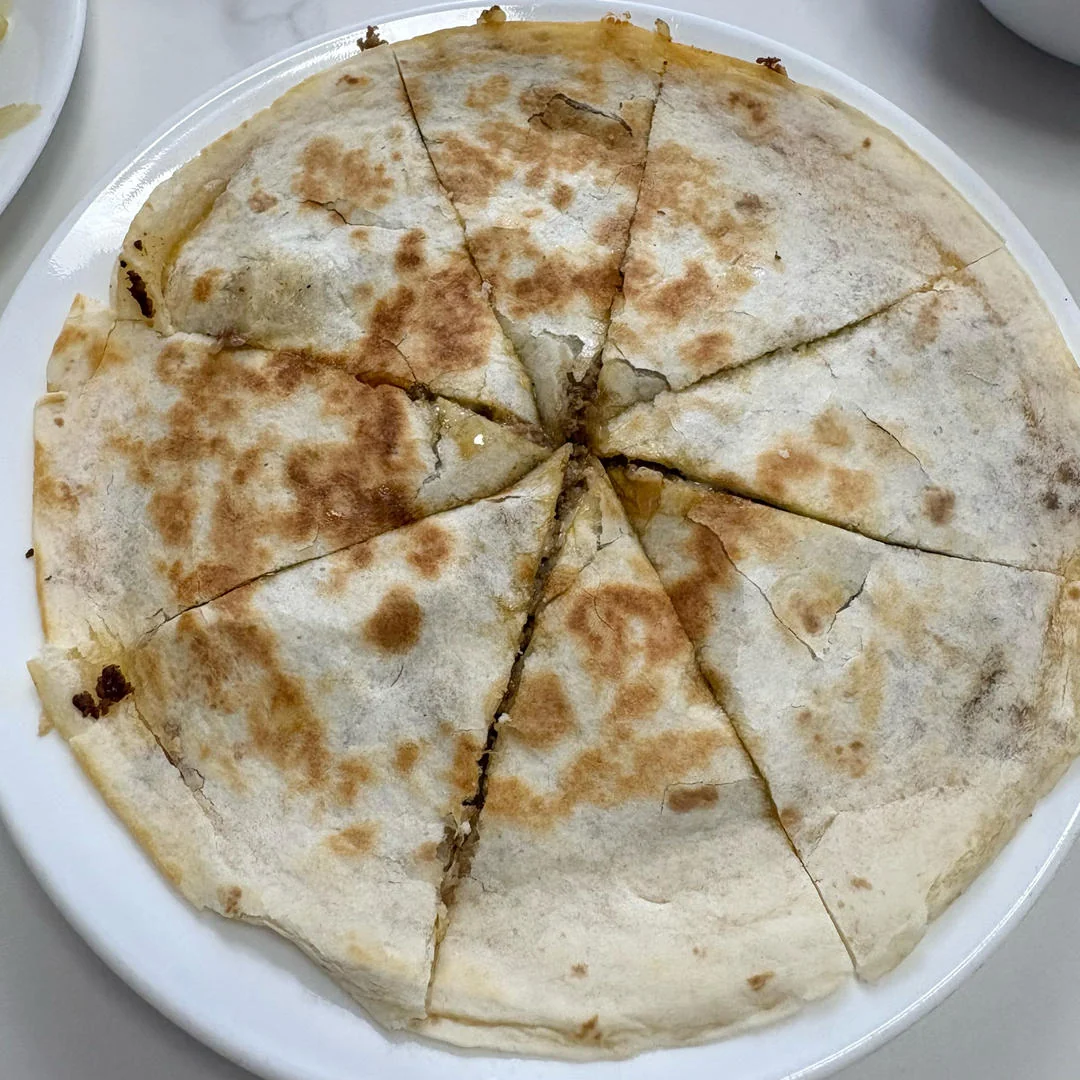 Beef Quesadilla with Fresh Tomato Salsa