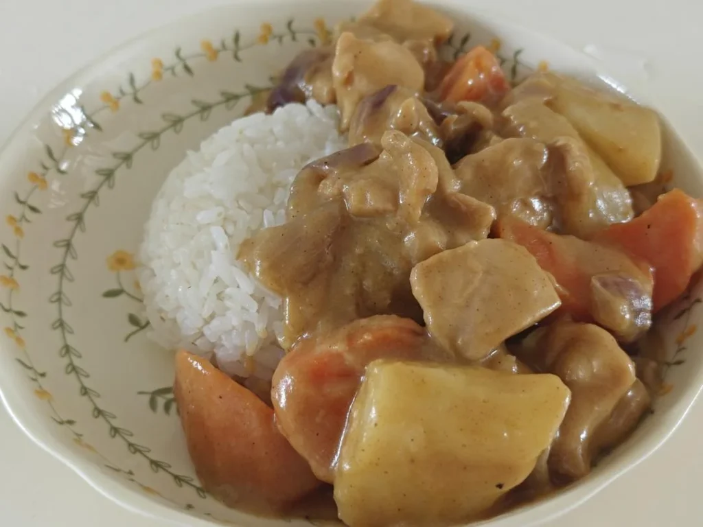Japanese Curry Chicken over Rice