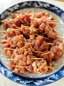 Deep-Fried Toothpick Beef
