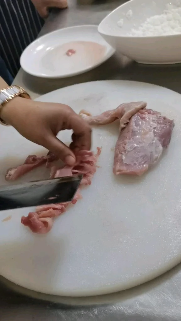 Quick-Boiled Sliced Lamb (or Pork)