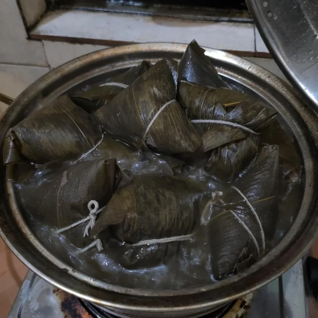 Pork Zongzi (Sticky Rice Dumplings)