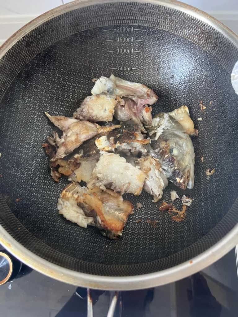 Wine Lees Braised Fish with Fish Soup
