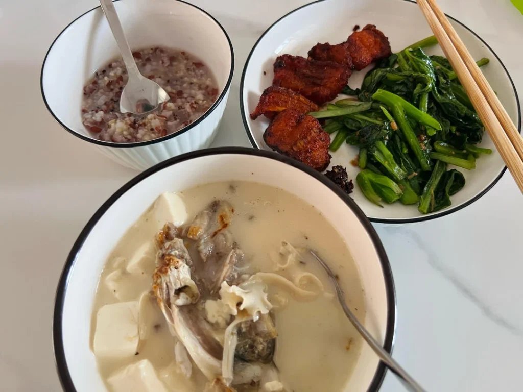 Wine Lees Braised Fish with Fish Soup