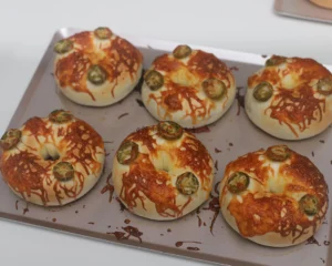 Dill Pickle, Beef & Cheese Bagel