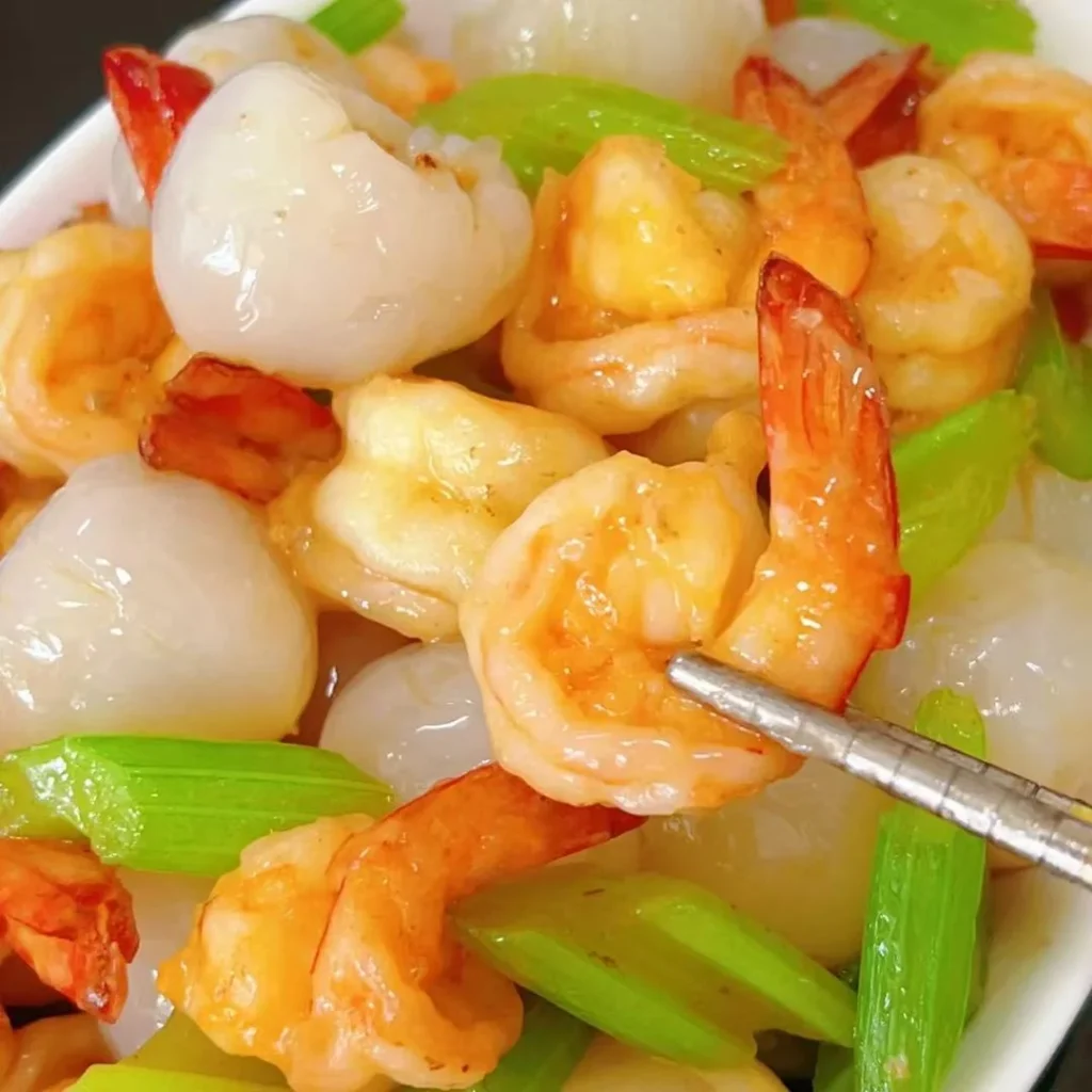 Lychee Shrimp Balls