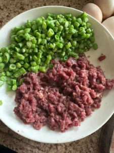 Beef and Green Bean Fried Rice