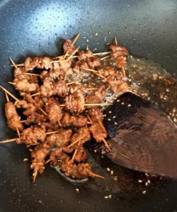 Deep-Fried Toothpick Beef