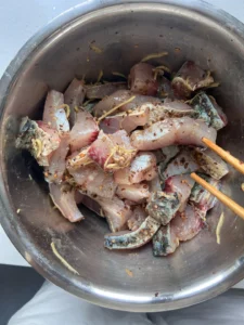 Wine Lees Braised Fish with Fish Soup