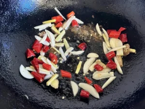 Spicy Stir-fried Frog Legs