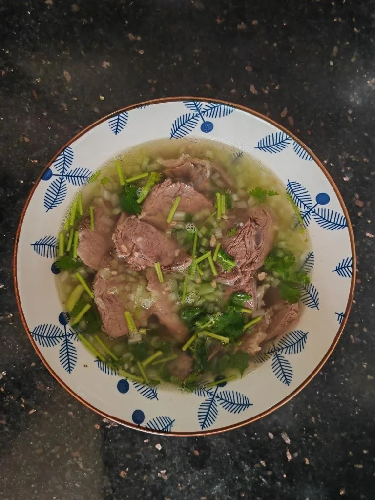 Tangy Beef Soup
