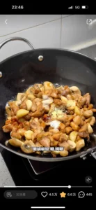 Garlic Mushroom Chicken Bites