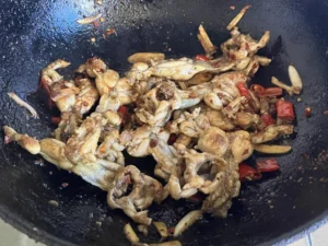 Spicy Stir-fried Frog Legs