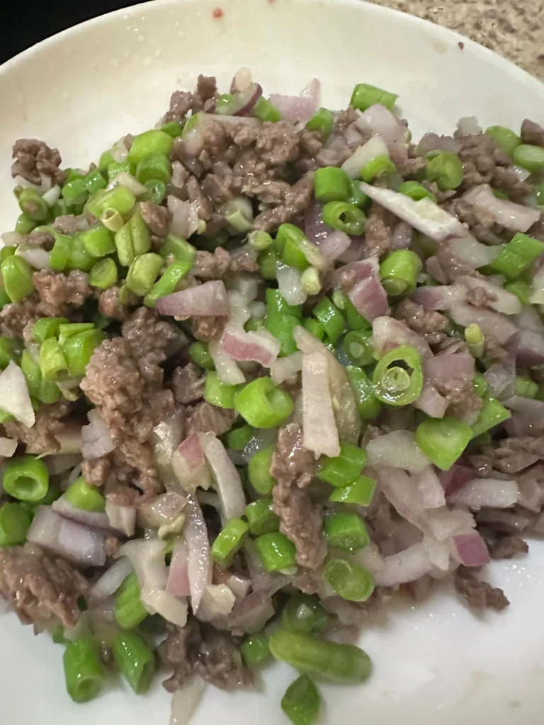 Beef and Green Bean Fried Rice