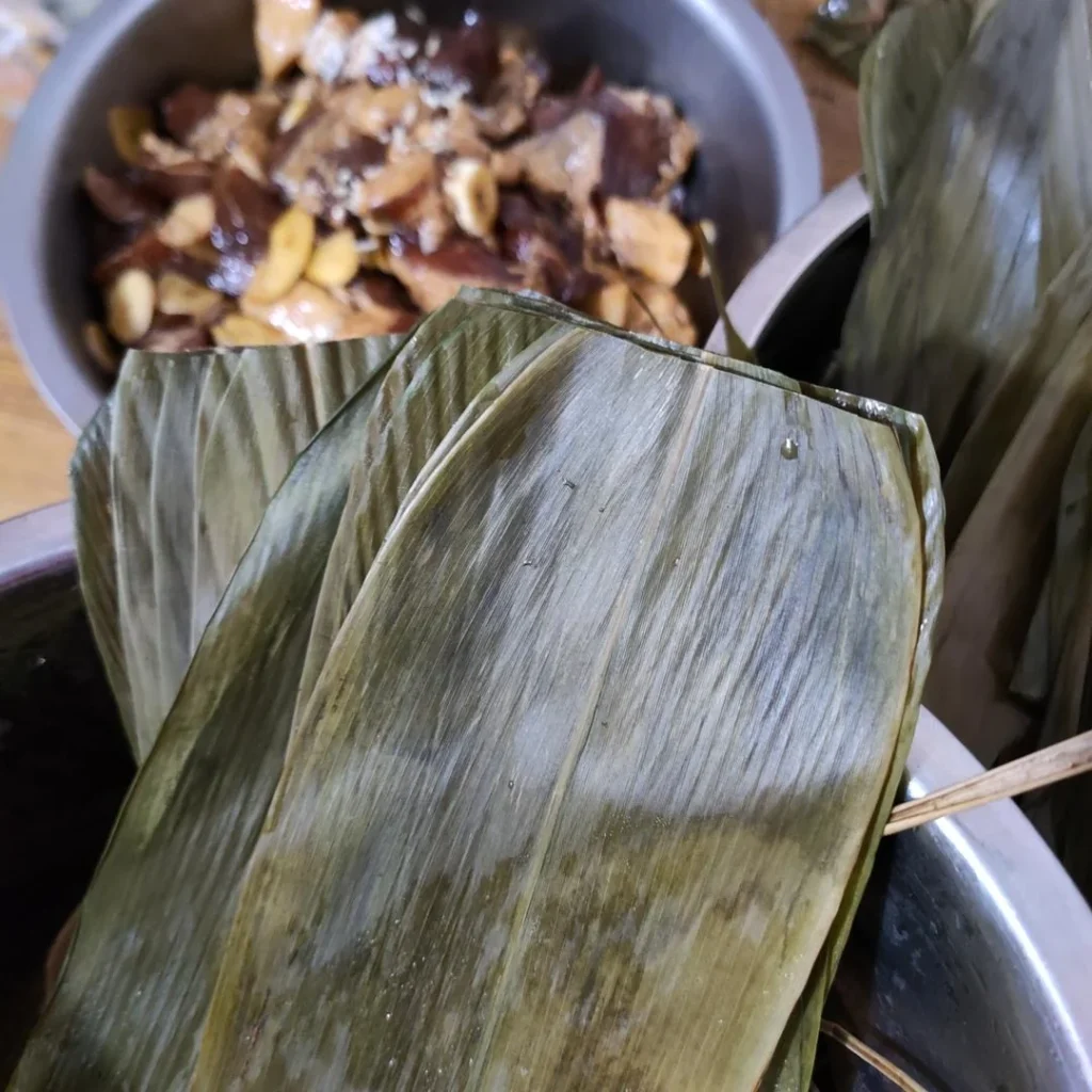 Pork Zongzi (Sticky Rice Dumplings)