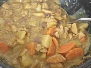 Japanese Curry Chicken over Rice