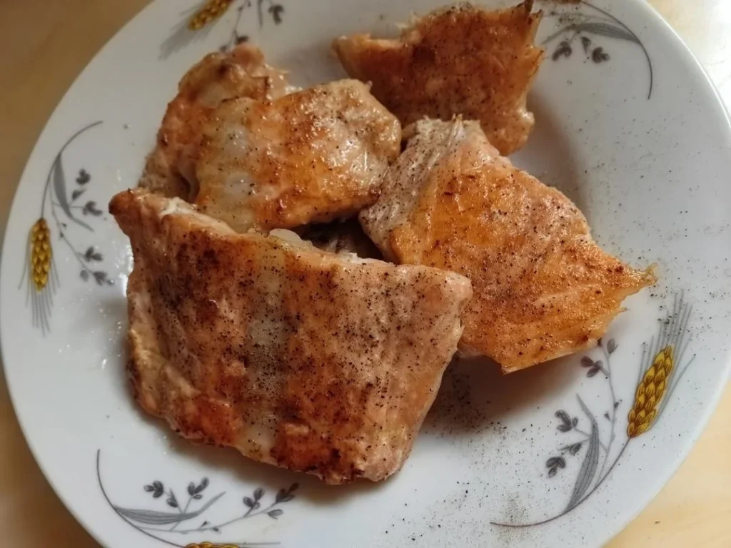 Salmon Bones (Air Fryer & Pan-Fried)