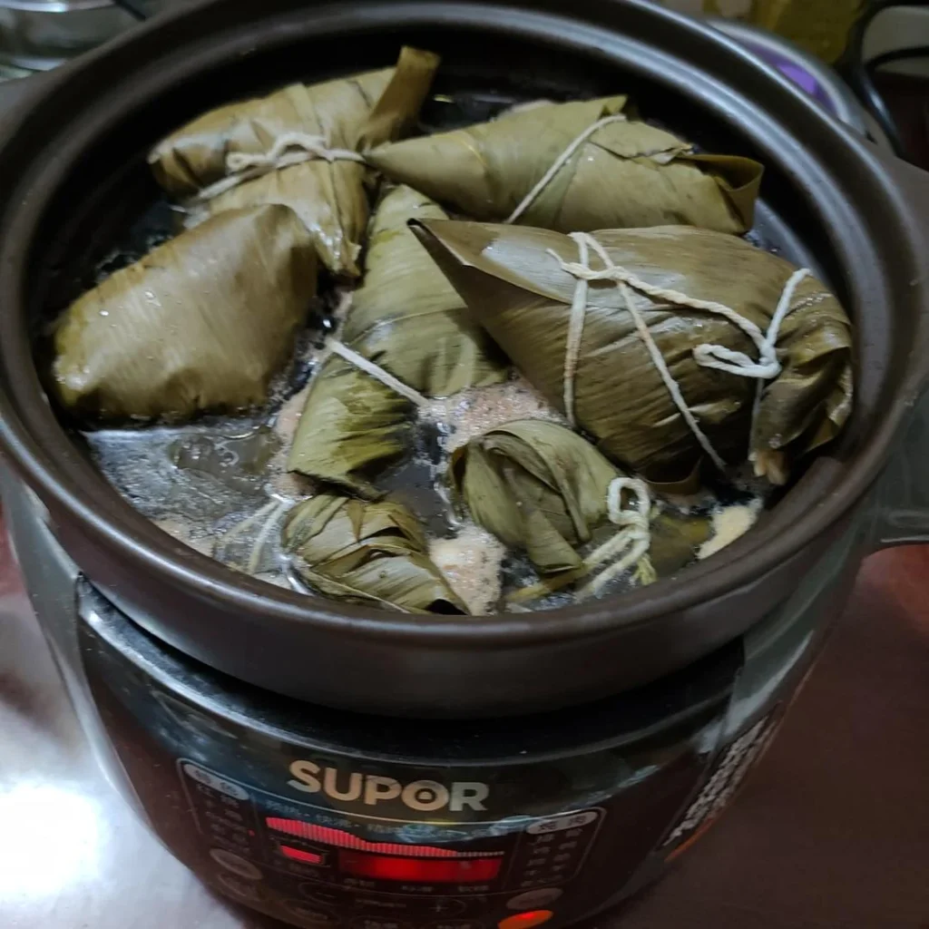 Pork Zongzi (Sticky Rice Dumplings)